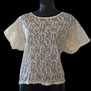 BCX  lace blouse